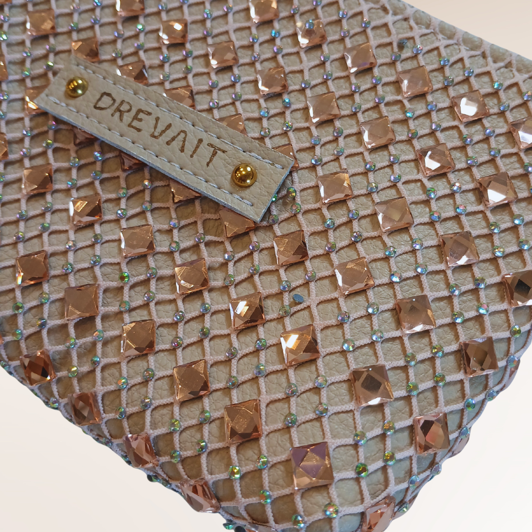 Reveller Collection - Wristlet - Blush Big Gem