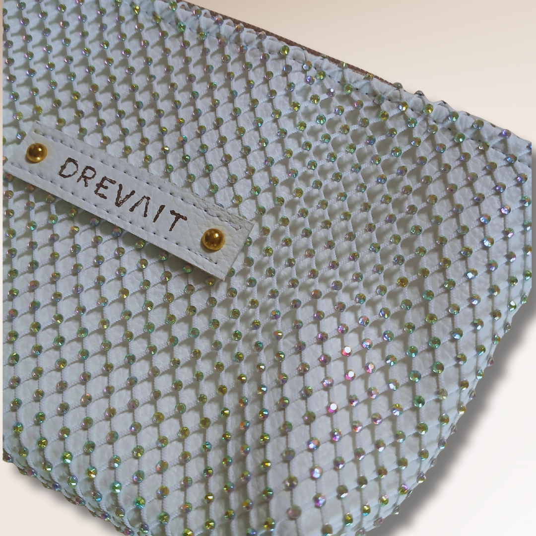 Reveller Collection - Wristlet - White Gem
