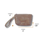 Reveller Collection - Wristlet - Blush Big Gem