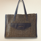 Sicily Open Beach Tote Set - Bamboo