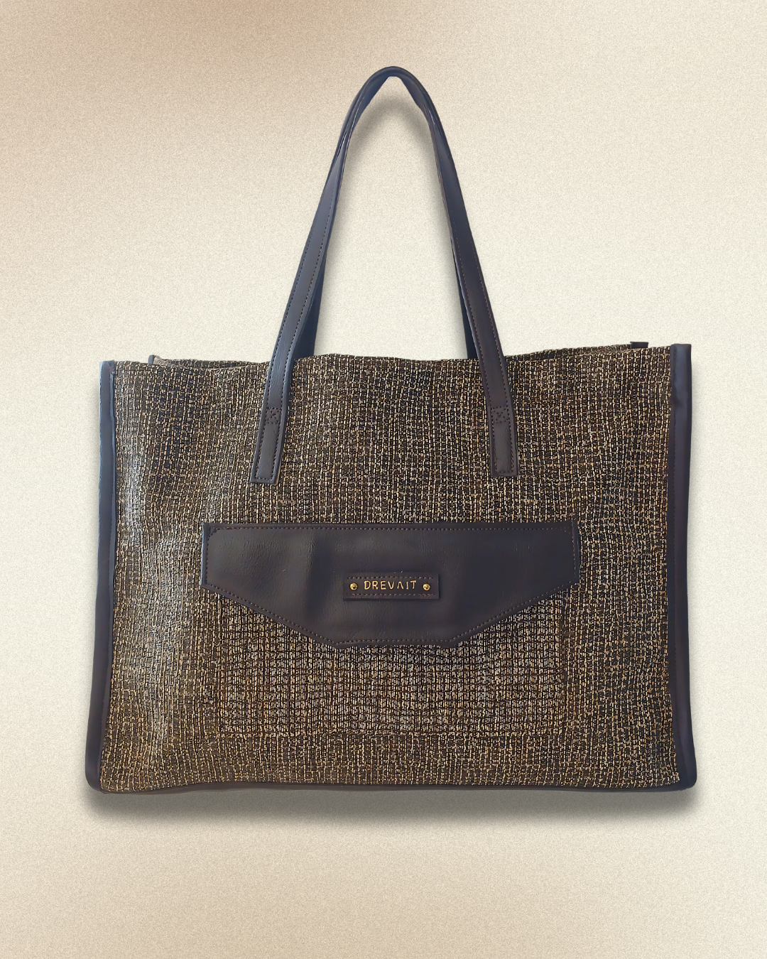 Sicily Open Beach Tote Set - Bamboo