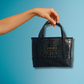 Promenade Mini Tote - Black Croc