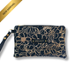 Classic Wristlet - Dark and Gold