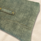 Classic Wristlet - Vintage Wash Denim - Black Sand