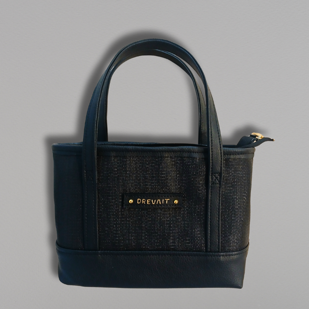 Promenade Mini Tote -Textured Black