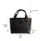 Promenade Mini Tote -Textured Black