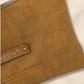 Classic Wristlet - Vintage Wash Denim - Mustard Seed