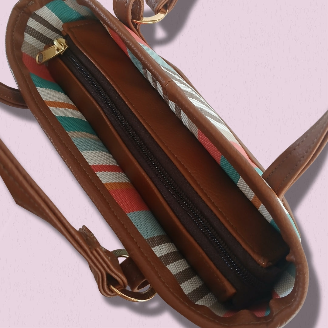 Promenade Mini Tote - Multi-Tropic