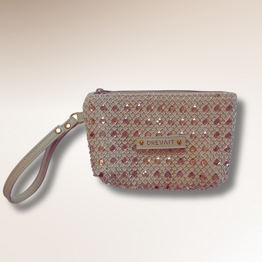 Reveller Collection - Wristlet - Blush Big Gem