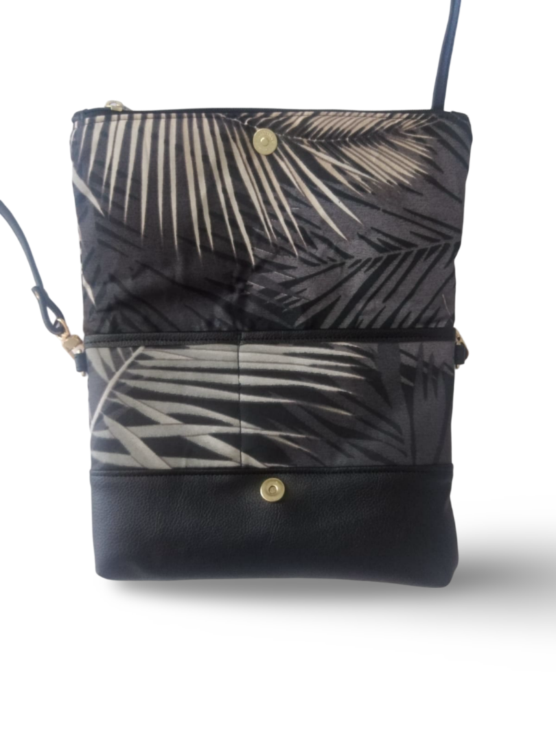 Foldover Crossbody - Tropical Night