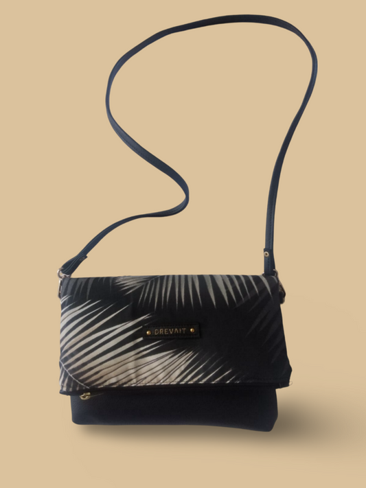 Foldover Crossbody - Tropical Night