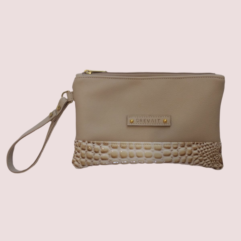 Classic Wristlet - Blush/Marshmallow