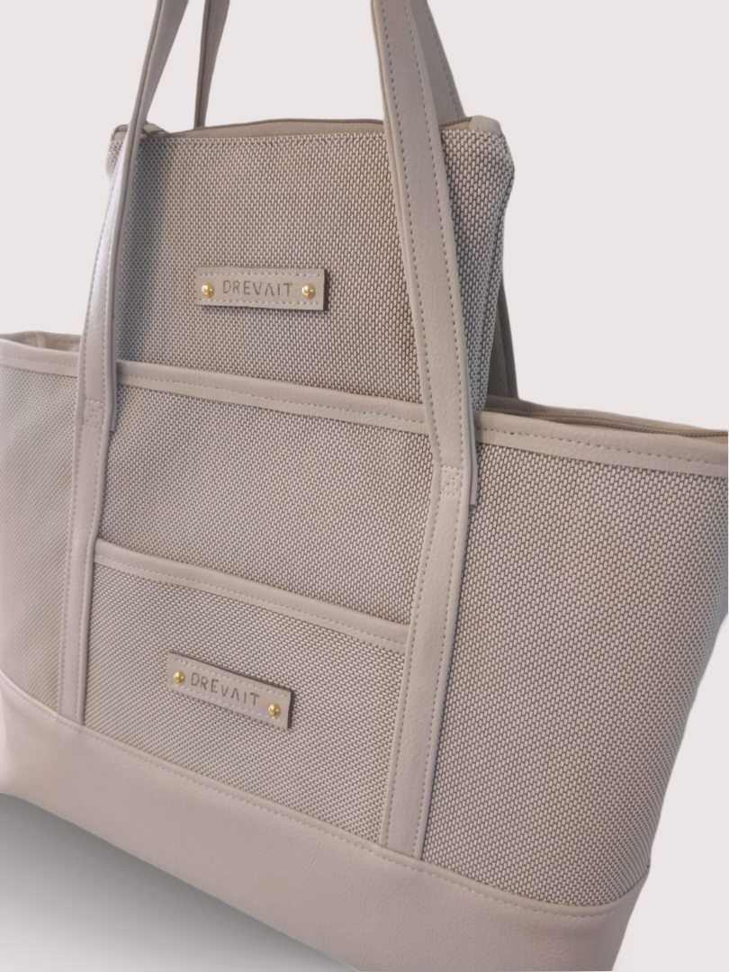 Marilyn Tote Set - Whispering Taupe