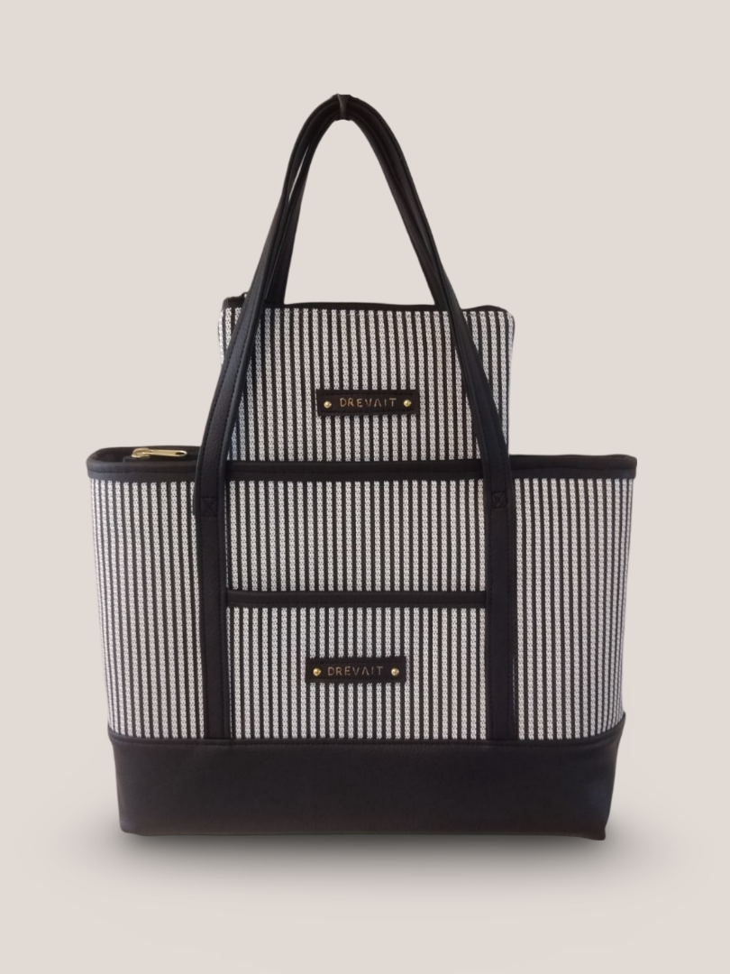 Marilyn Tote Set - South of France Noir