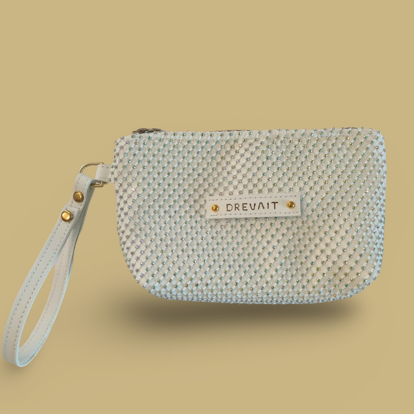 Reveller Collection - Wristlet - White Gem