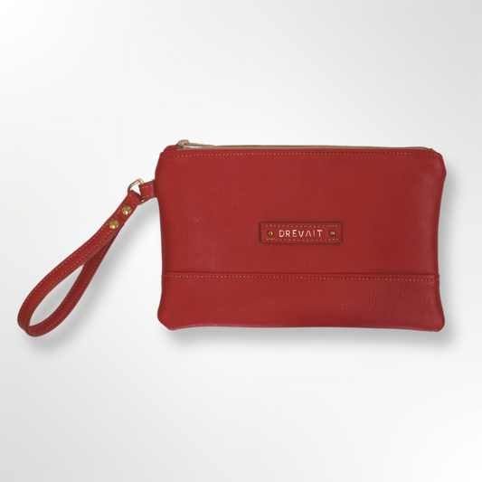 Classic Wristlet - Engine Red