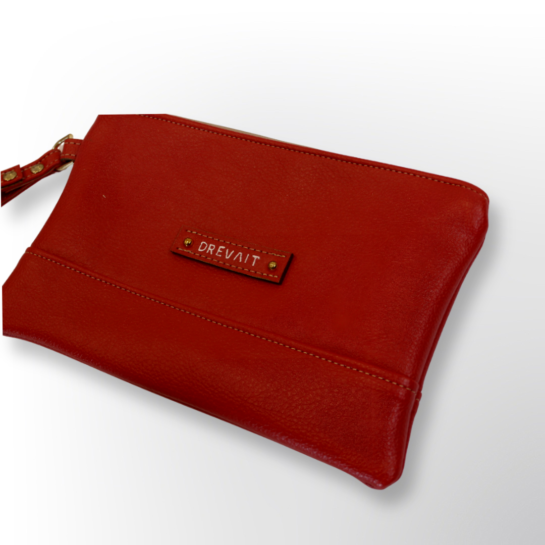 Classic Wristlet - Engine Red