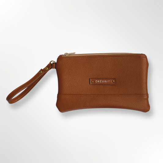 Classic Wristlet - Carmel Brown