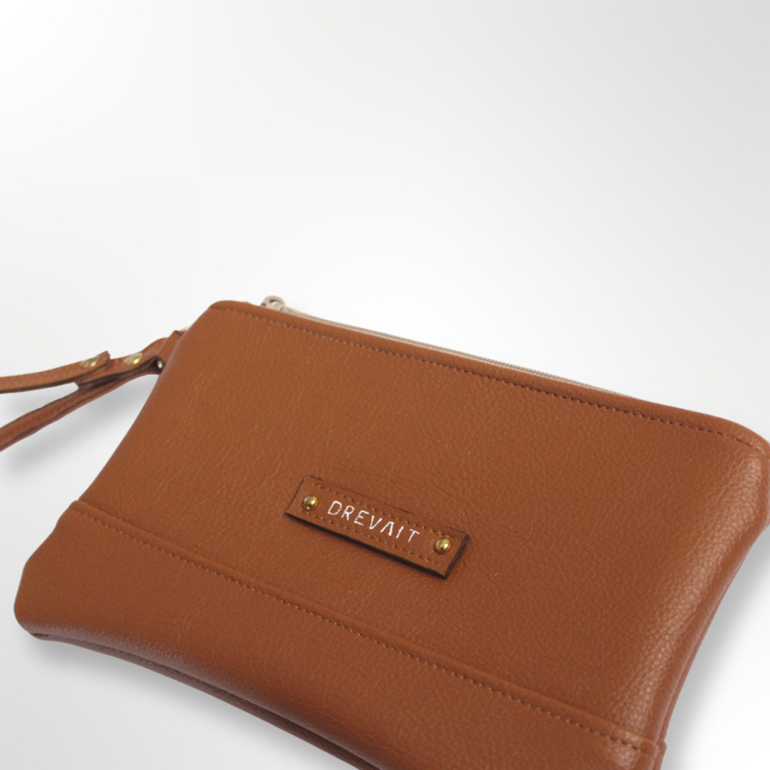 Classic Wristlet - Carmel Brown